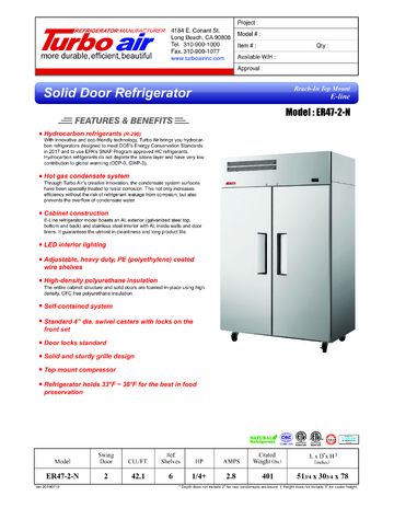 Spec Sheet