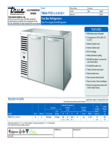 Spec Sheet