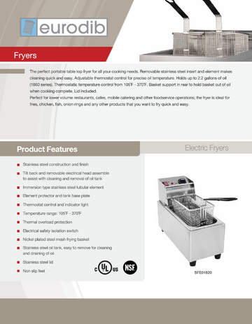 Spec Sheet