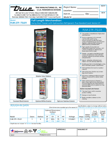 Spec Sheet