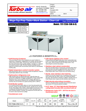 Spec Sheet