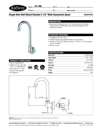 Spec Sheet