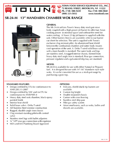 Spec Sheet