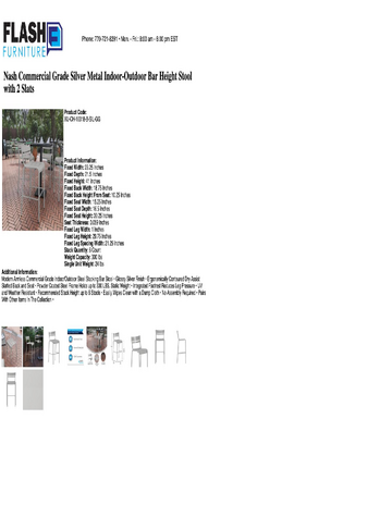 Spec Sheet