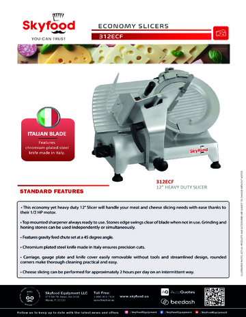 Spec Sheet