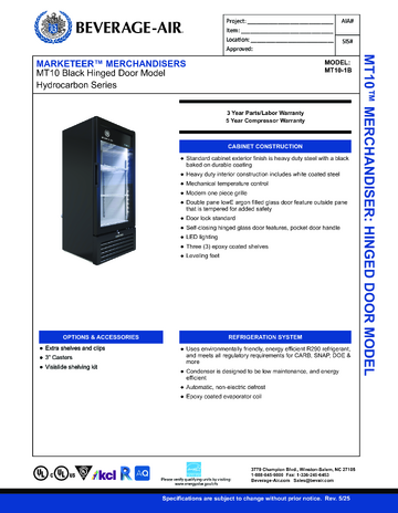 Spec Sheet