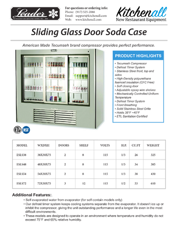 Spec Sheet