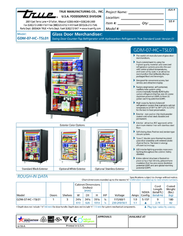 Spec Sheet