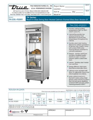 Spec Sheet
