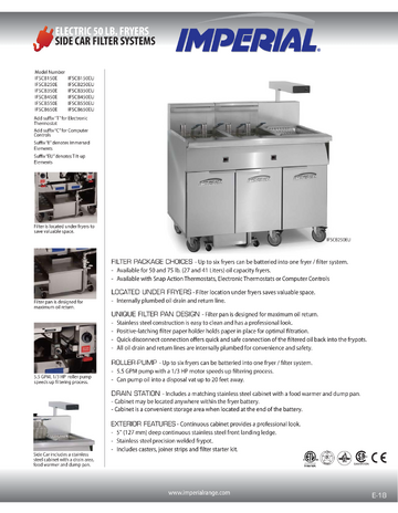Spec Sheet