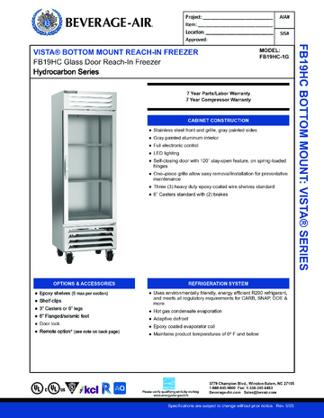 Spec Sheet