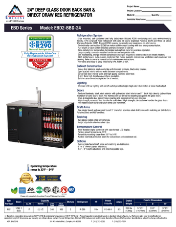 Spec Sheet