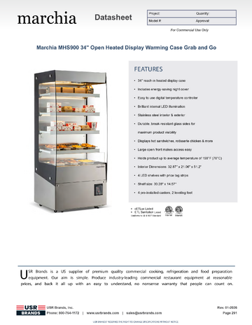 Spec Sheet