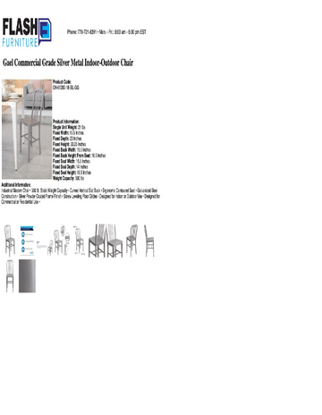 Spec Sheet