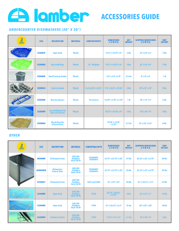 Spec Sheet