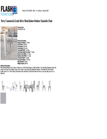 Spec Sheet