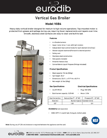 Spec Sheet