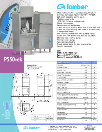 Spec Sheet