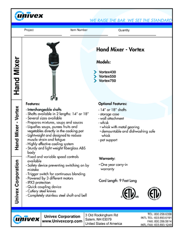 Spec Sheet