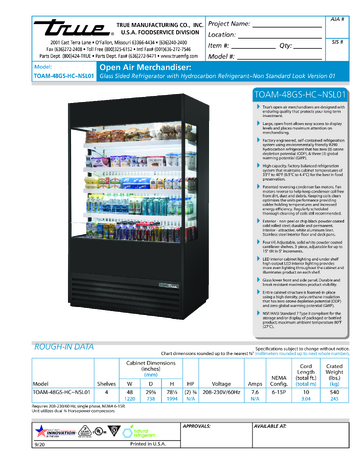 Spec Sheet