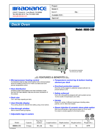 Spec Sheet