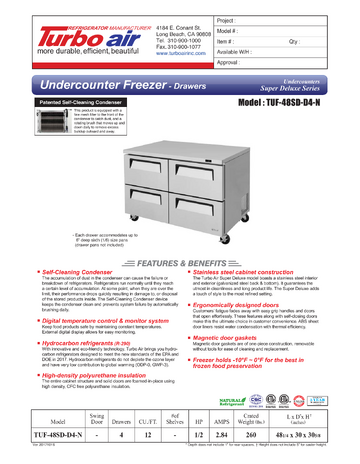 Spec Sheet