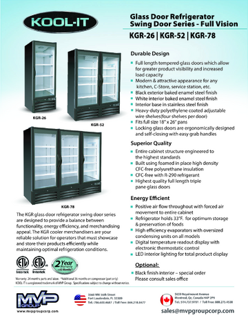 Spec Sheet