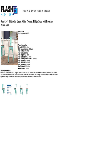 Spec Sheet