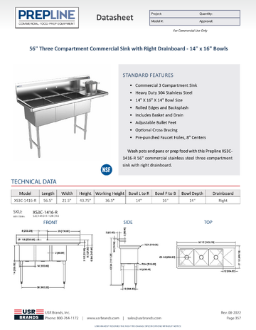 Spec Sheet