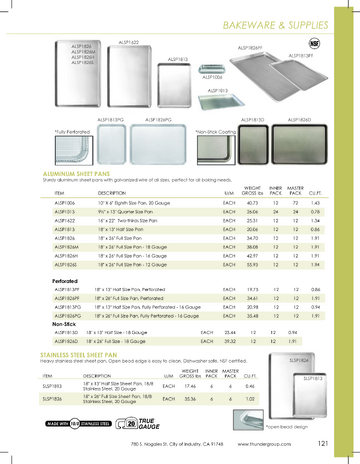 Spec Sheet
