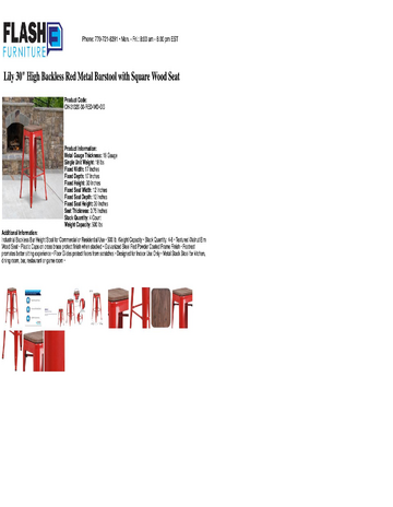 Spec Sheet