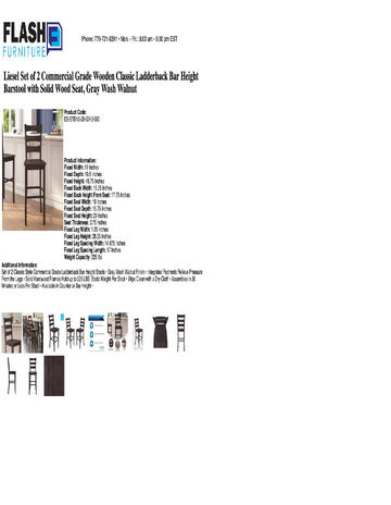 Spec Sheet