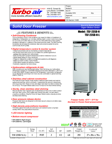 Spec Sheet
