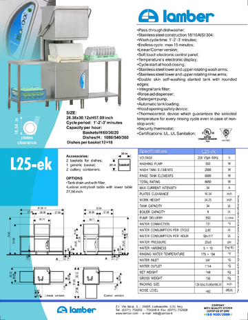 Spec Sheet