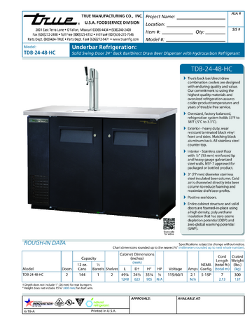 Spec Sheet