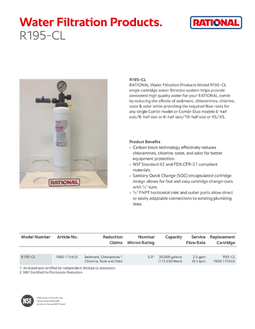 Spec Sheet