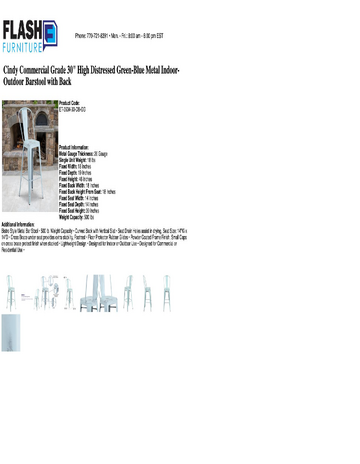 Spec Sheet