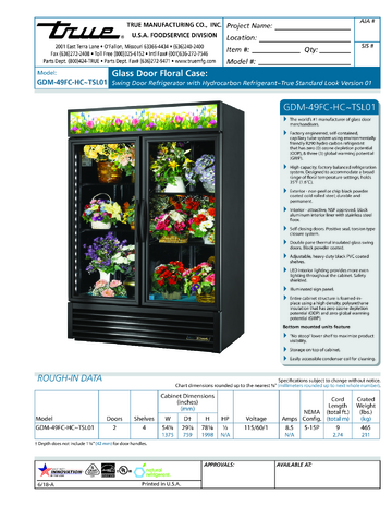 Spec Sheet