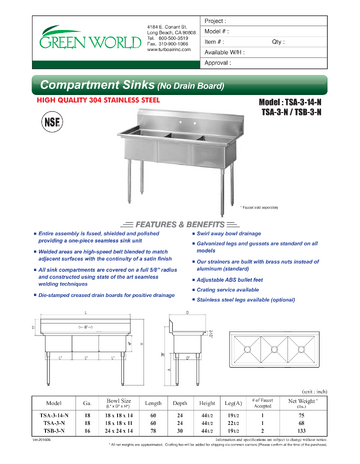 Spec Sheet