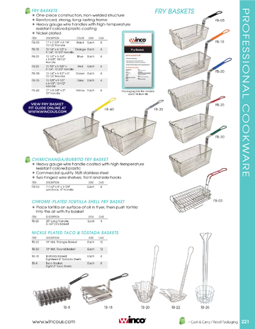 Spec Sheet