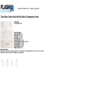 Spec Sheet