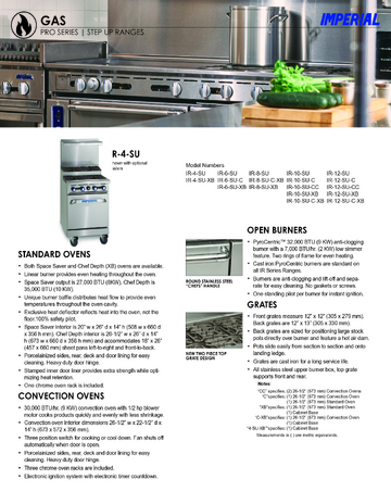 Spec Sheet