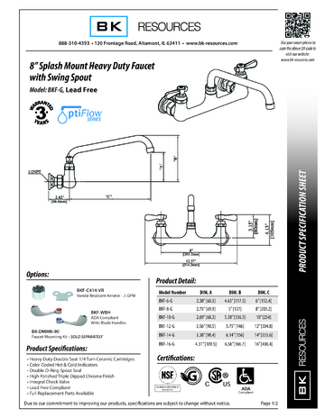 Spec Sheet