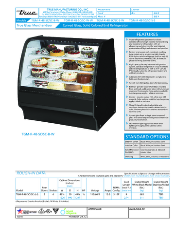 Spec Sheet