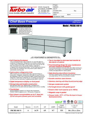 Spec Sheet