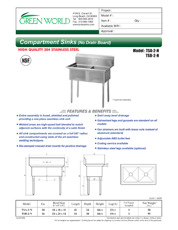 Spec Sheet