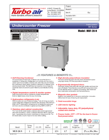 Spec Sheet