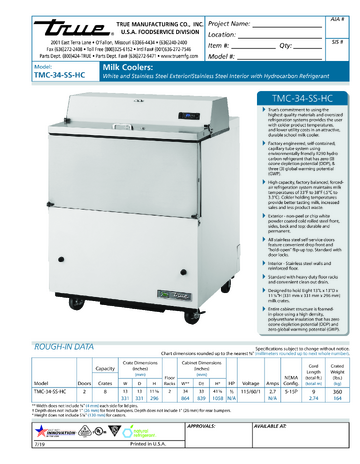 Spec Sheet