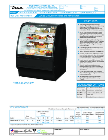 Spec Sheet