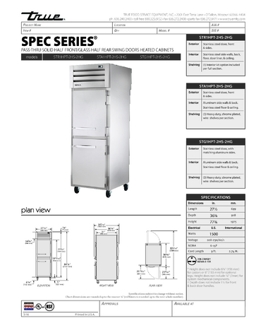 Spec Sheet